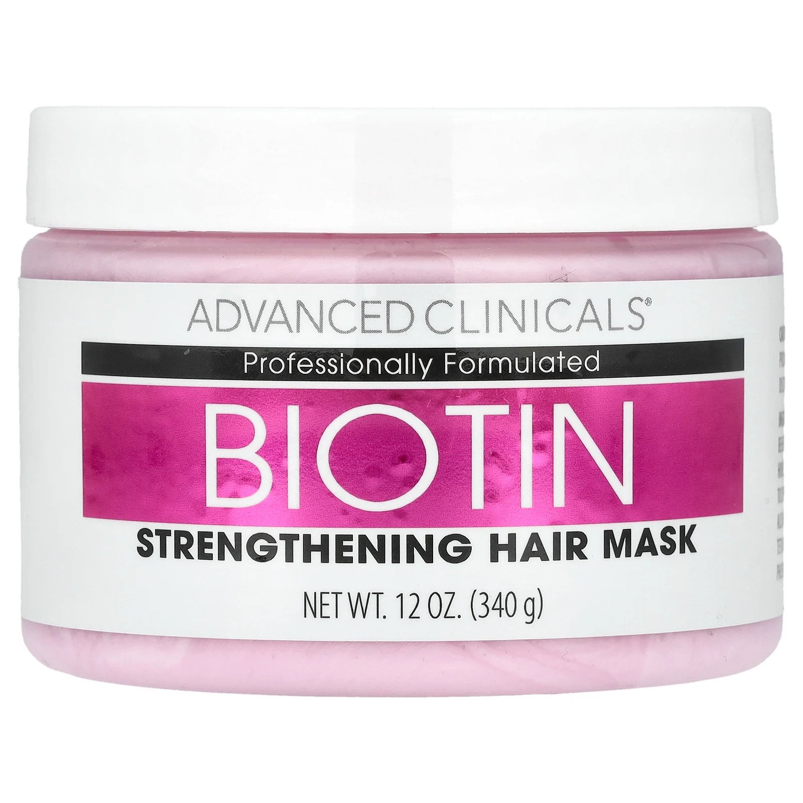 Biotin, Strengthening Hair Mask, 12 fl oz (340 ml)