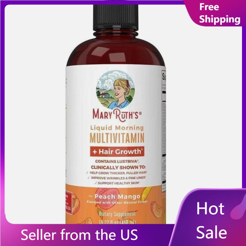 Liquid Multivitamin + Hair Growth | Biotin 10000mcg Without Box